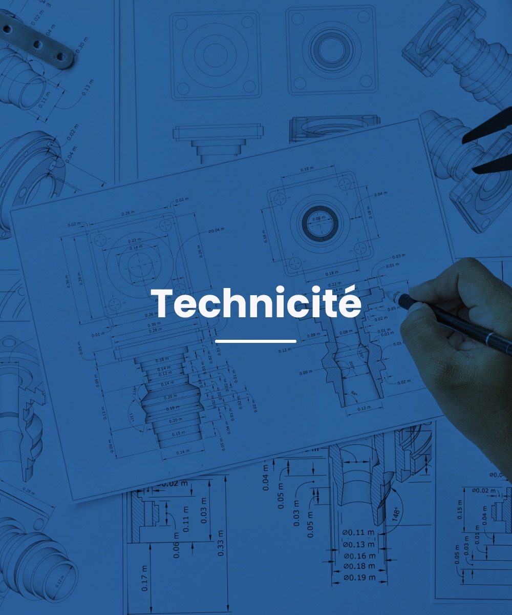 schémas techniques industriels illustrant la technicité du groupe