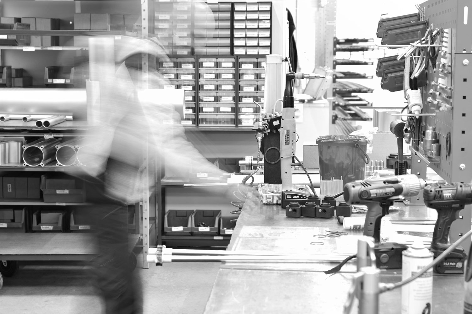 Atelier de production de Kaecia à Rennes