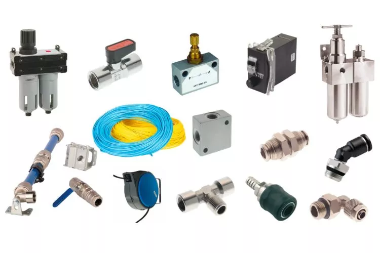 Traitement de l'air, raccords et coupleurs pour l'automatisation pneumatiques
