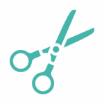 Icône machine de découpe