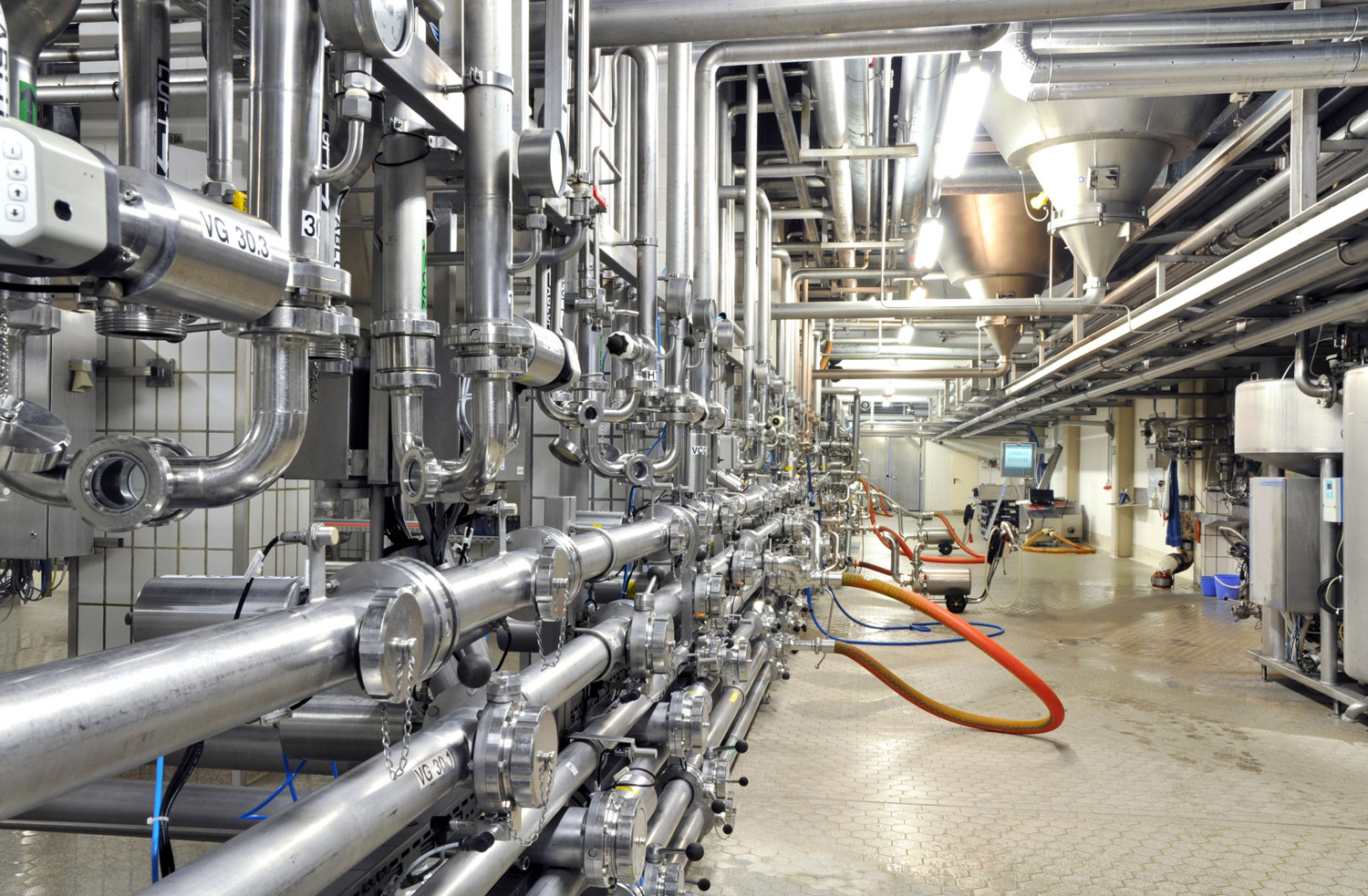 Installation réseau eau potable industriel