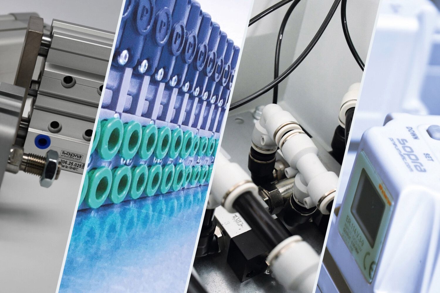 Étapes de l'automatisation pneumatique