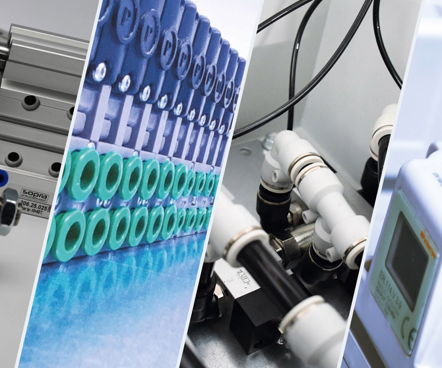 Étapes de l'automatisation pneumatique