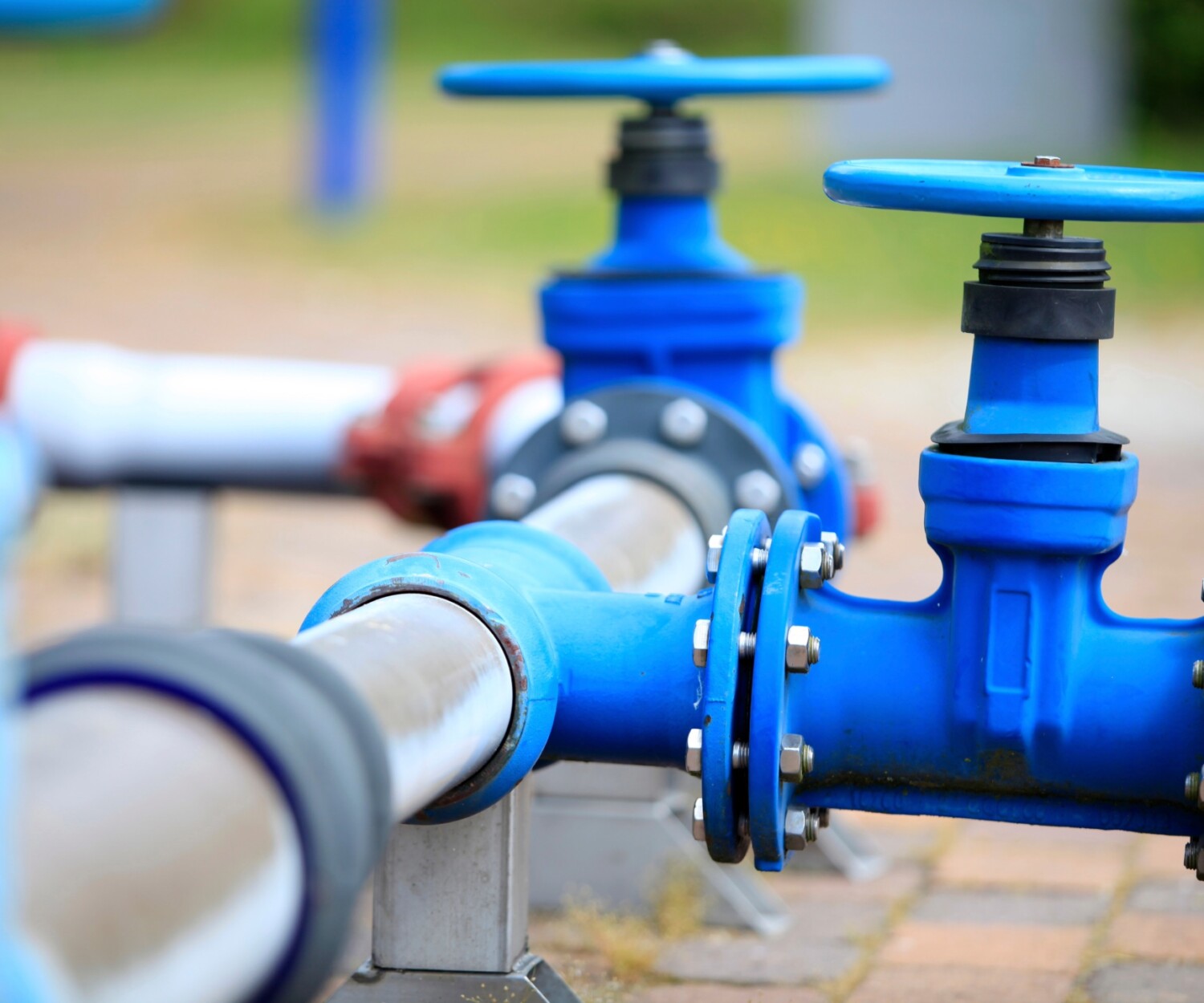 Réseau d'eau potable