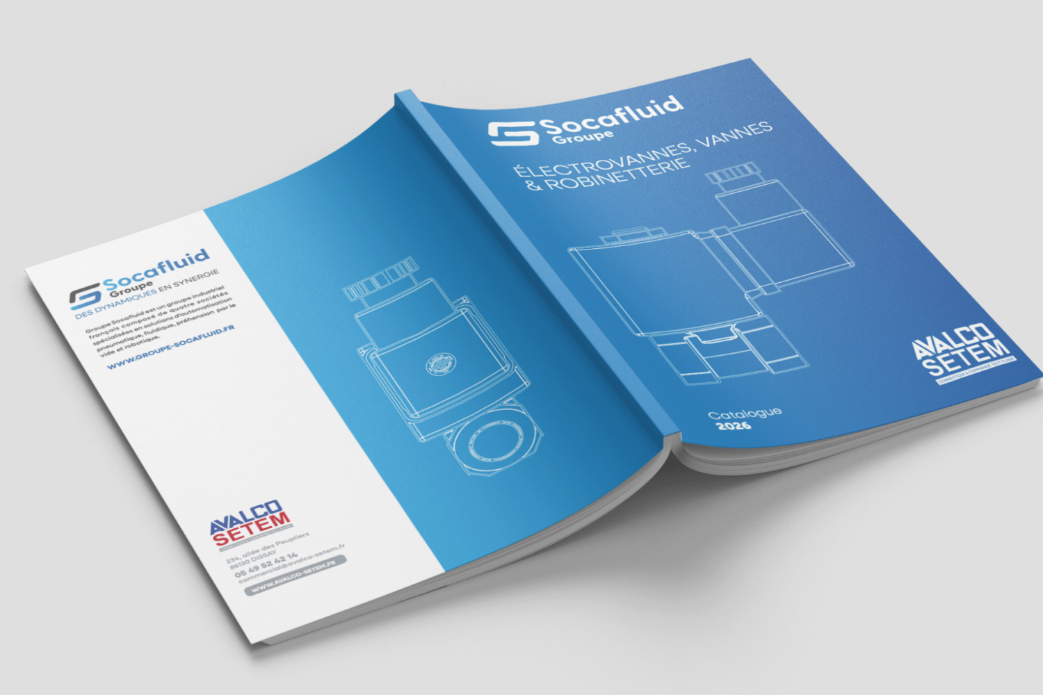 Catalogue Électrovannes, vannes et robinetterie industrielle