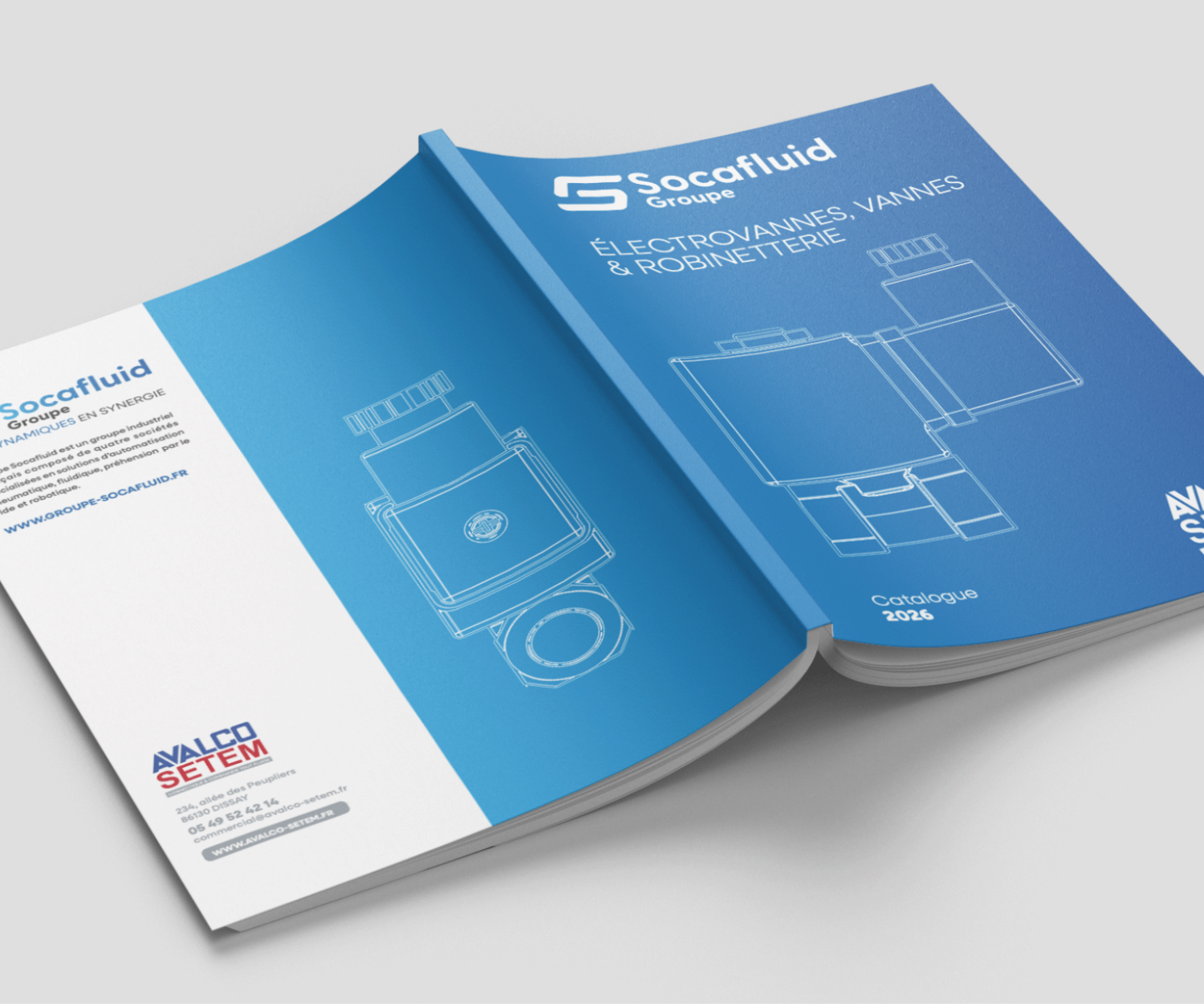Catalogue Électrovannes, vannes et robinetterie industrielle